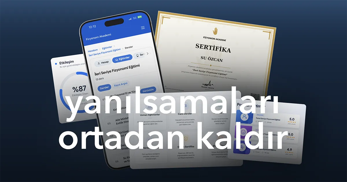 İleri Seviye Fizyonomi Eğitimi